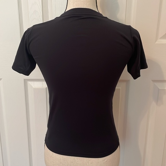 Nike Detroit Tigers Baseball Short Sleeve Tee Dri Fit Polyester EUC Black - Picture 4 of 7